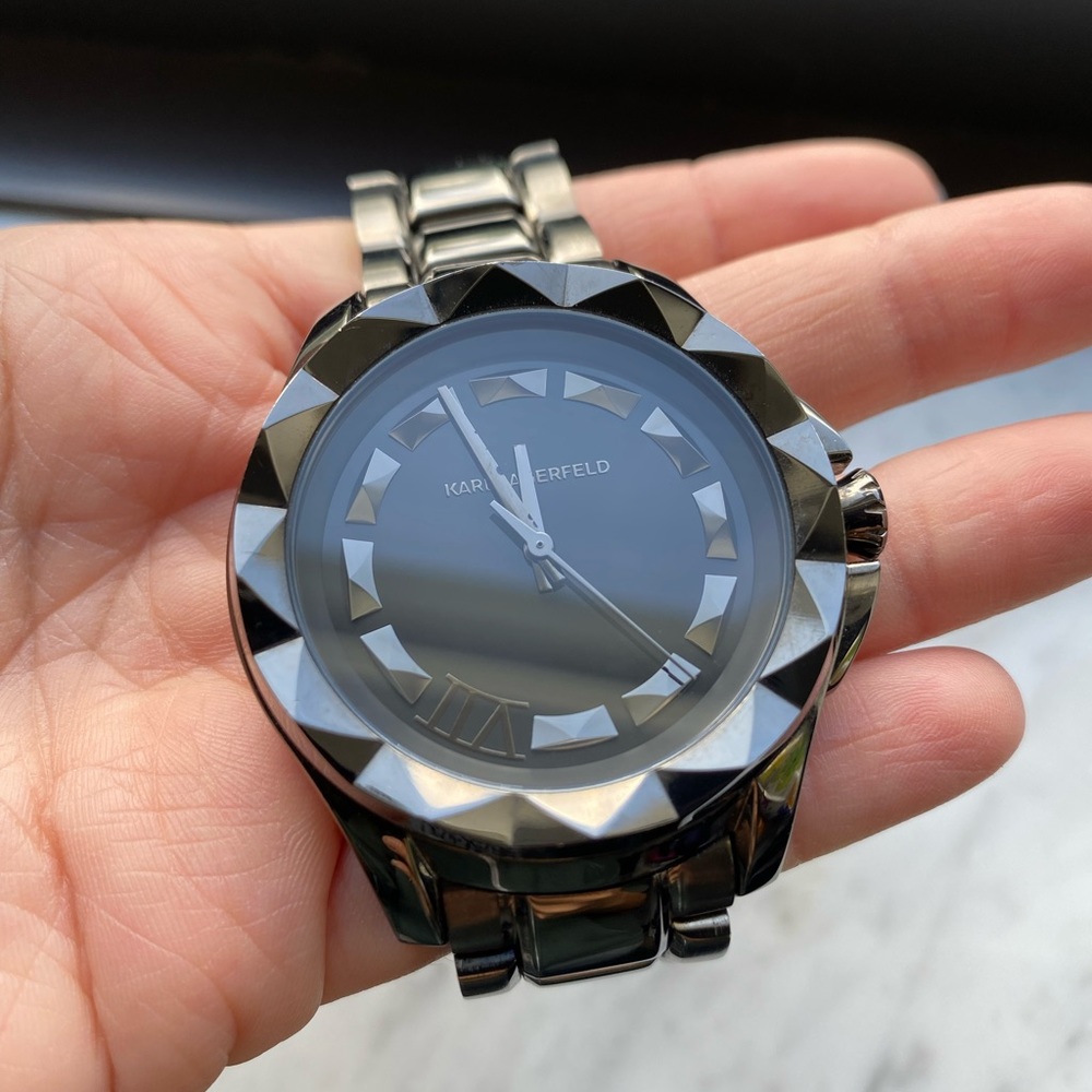 Karl Lagerfeld Dark Gray KL-1003 Unisex Watch
